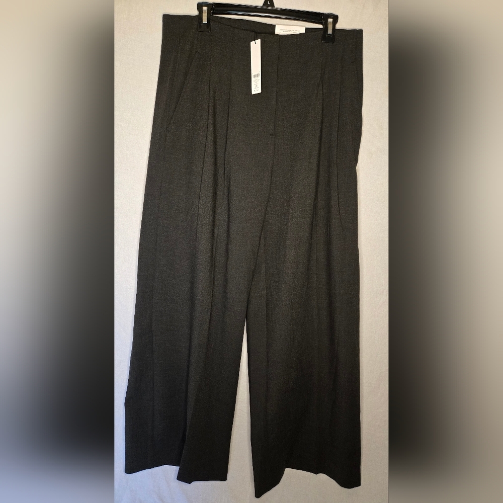 Chicco Pleated  Fly Front Trouser Pant Fashion Gray NWT Size 12R